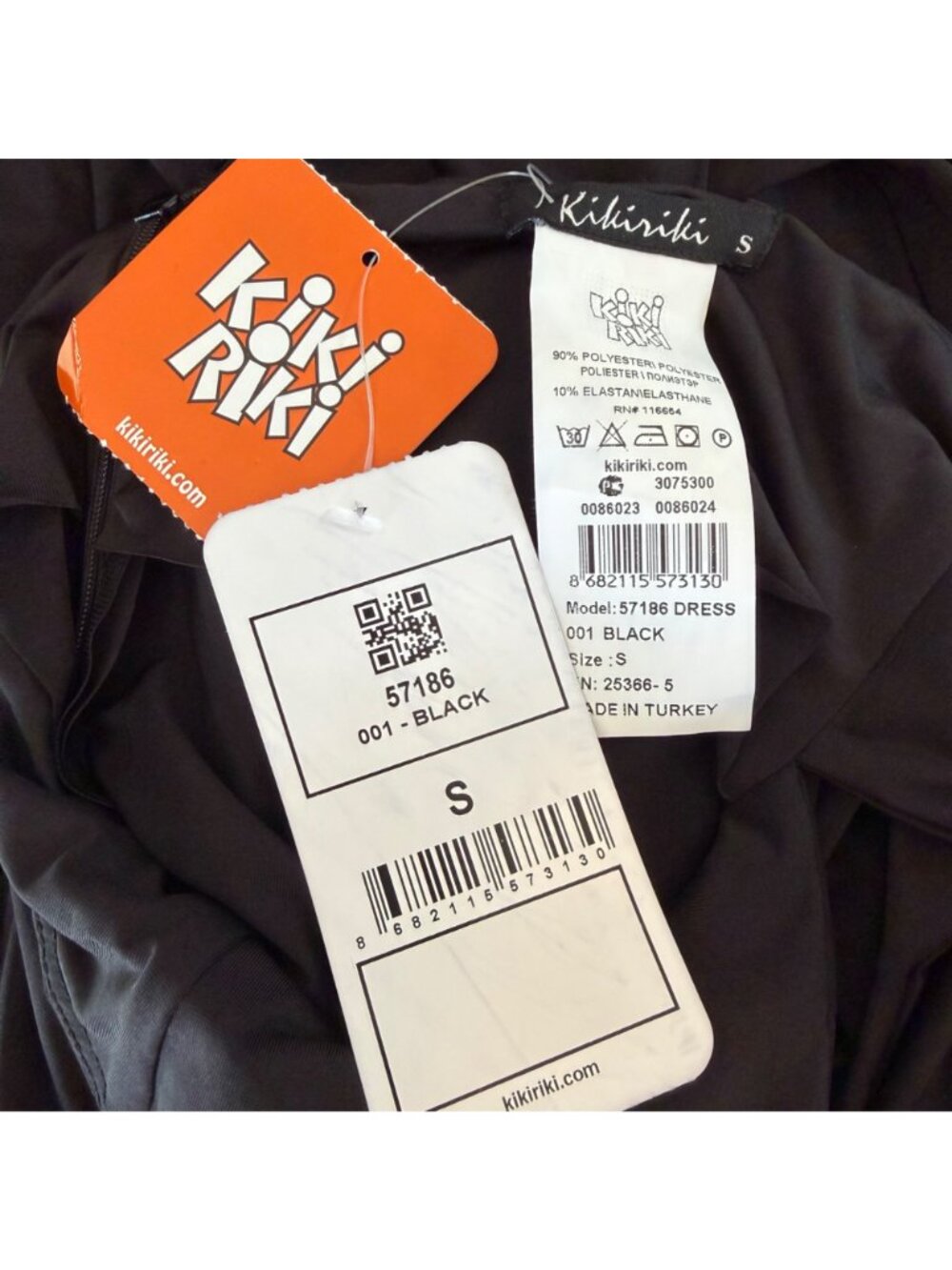 Kikiriki O-Ring Strapless Cutout Dress Black Size Small NWT - Picture 5 of 5